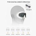 thumbnail image 4 of Gafas de natación antirreflejos Galvanoplastia Parasol transparente Gafas de natación antivaho Anti-UV Hombres Mujeres Adultos Gafas JShteea  El nuevo, 4 of 7