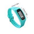 thumbnail image 2 of Pulsero de pulsera de la podómetro Multifunción Paso de mostrador Vigilancia para hombres Mujeres Verdes, 2 of 3
