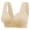 A1_Beige, variant on Front Snap Closure Bras Custom Bust Lift Shaping Bra Shape Lifting Bra for Seniors Women Seamless Ice Push Up Bra Wide Straps Thin Sports Bra Wireless Supportive Bralettes Beige B