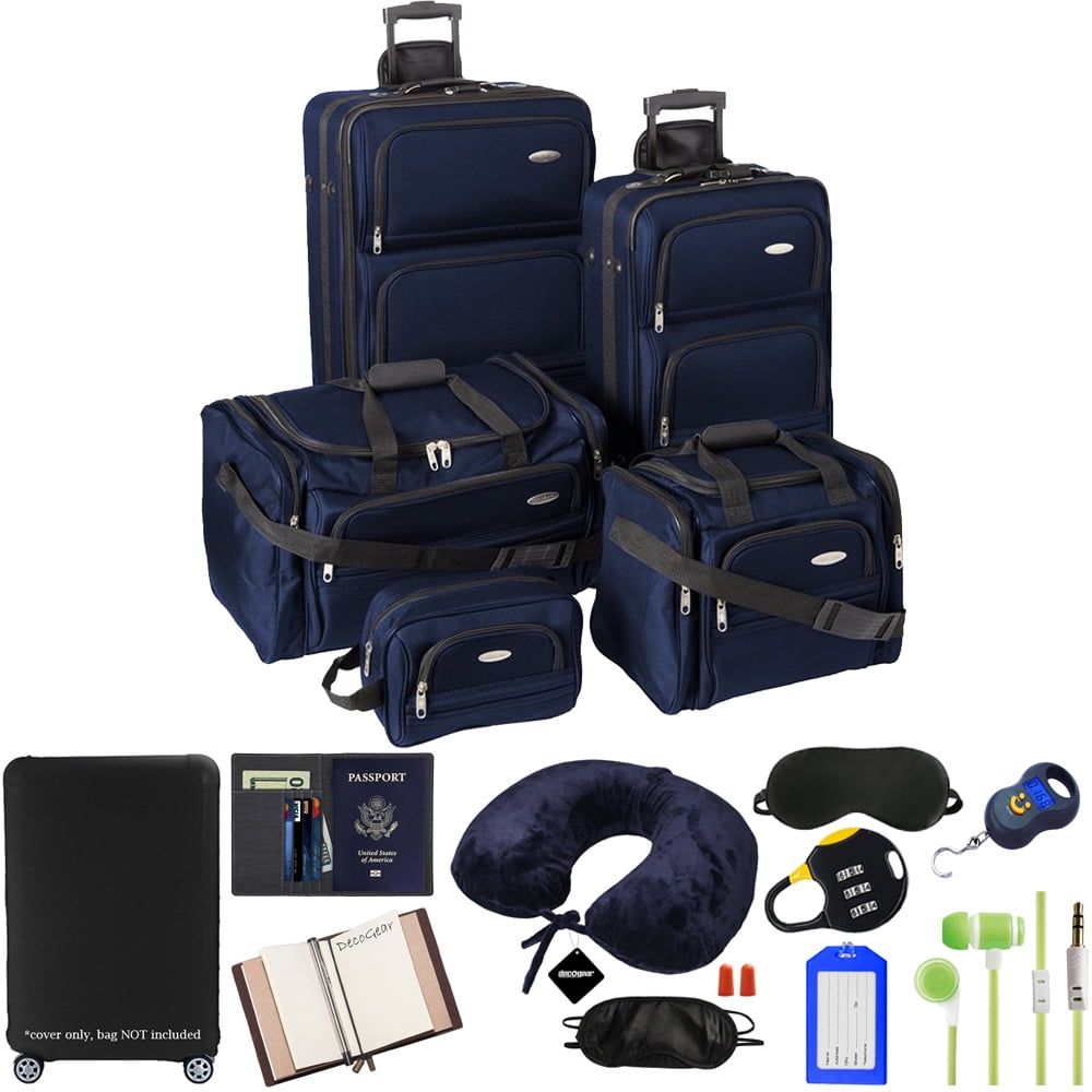 samsonite luggage 5 piece travel set