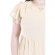 thumbnail image 4 of Vestido de lino con volantes Roman Fashion /Tallas Extras, 4355 (Beige) beige 42, 4 of 6