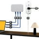 thumbnail image 5 of Clips para Gestión Cables 6 Piezas Magnéticos () Negros, 5 of 9