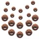 thumbnail image 1 of Farol Jack O de metal oxidado con forma de calabaza, 20 unidades, Tyoung, 1 of 6