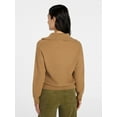 thumbnail image 4 of Time and Tru Women's Pullover Henley Sweater, Sizes XS-XXXL, 4 of 6