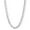 Silver, variant on Invicta Jewelry Men's Beveled Edge Rectangular Link Chain Necklace (8.5mm) - 24"