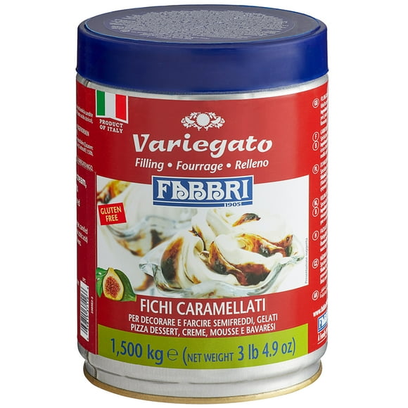 Fabbri 1.5 kg Caramelized Fig Variegate / Marbling