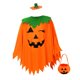 thumbnail image 1 of Conjunto de disfraz de calabaza de Halloween, bonito sombrero de calabaza decorativo para cosplay para mascarada L con luz de noche, 1 of 9