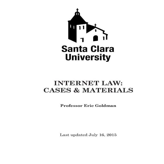 Internet Law Cases & Materials (2015) (Paperback)