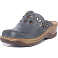 thumbnail image 6 of Josef Seibel Catalonia 41 Women's Leather Closed Toe Mule Sandal In Navy Size 8.5, 6 of 6