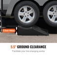 thumbnail image 3 of Heavy Duty Car Service Ramp 20000 lbs Loading Capacity 5.5 Lift Height Vehicle Maintenance, 3 of 6