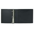 thumbnail image 2 of 1 BCW 3" Heavy Duty D-ring Plain Black Binder Album, 2 of 2