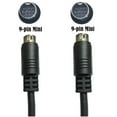 thumbnail image 6 of XISAOK 1/2/3m Mini Din 9pin Male To 9pin Male Extention Audio Adapter Cable for DVDs, 6 of 11