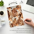 thumbnail image 3 of FORMRS Acrylic Clipboard with Low Profile Clip Standard A4 Letter Size, 12.5" x 9", Giraffe Head Pattern, 3 of 8