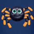thumbnail image 3 of CafePress - PD Moreno's Halloween Spider Kids T Shirt - Dark T-Shirt Kids XS-XL, 3 of 4