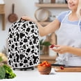 thumbnail image 3 of HELLHERO Cow spots Kitchen Accessories Waterproof Kitchen Use Foldable Oil Proof Food Processor Cover with Durable, 3 of 6