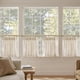 thumbnail image 3 of Cortinas de cocina Jinchan de lino plisadas, 60 x 60 cm, 4 paneles, 3 of 9