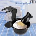 thumbnail image 3 of Juego de afeitado, soporte de afeitado de resina plástica para hombres, maquinilla de afeitar manual, cepillo de acrílico para limpiar barbas faciales Kuyhfg Sin marca, 3 of 5