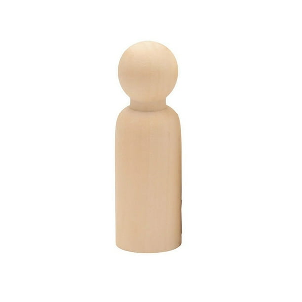 Yuarrent Peg Doll Escritorio Adorno Pequeña estatua Decoraciones decorativas para el hogar Tamaño compacto Atractivo DIY Prop Colgante Multipropósito Artesanía 90MM/niño Yuarrent HA070195-02