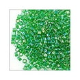 thumbnail image 4 of Miyuki Delica Seed Bead 11/0 Transparent Kelly Green AB, 4 of 5