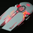 thumbnail image 3 of GAXIRE 1Pc Computer Mouse Silver Plastic Wired Mice Gaming, 3 of 8