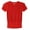 Tomato, variant on Autumn Cashmere Women's Tomato Mesh Short Sleeve Crew Blouse - XS