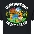 thumbnail image 3 of Garfield - Outstanding In My Field - Juniors Cropped Cotton Blend T-Shirt, 3 of 5