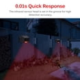 thumbnail image 3 of Riwcyla Motion Sensor Solar 110dB Loud Siren Strobe with RF433MHz Remote Controller IP65 Waterproof Rechargeable for Farm Villa Yard Barn Warehouse, 3 of 6