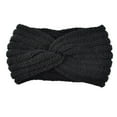 thumbnail image 1 of Femmes Hiver Chaud Tricoté Croix Fil Oreille Protection Bandeau Accessoires, 1 of 10