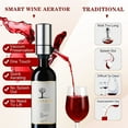 thumbnail image 2 of Aireador de vino eléctrico, decantador de vino, dispensador automático de vino, dispensador de vino, el mejor regalo para los amantes del vino o para uso personal., 2 of 5