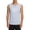 White, variant on Performance Athletic Tank Top Sleeveless Workout Shirt Wicking Gym Running Fitness Apparel Black L