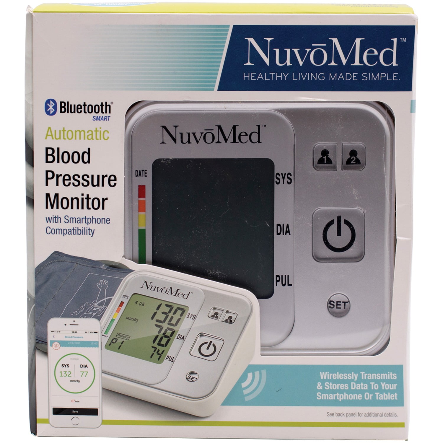 NuvoMed Audible Blood Pressure Monitor