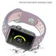 thumbnail image 3 of Compatible con Apple Watch Band 38-40 mm / 42 mm-44 mm, correa de muñeca de repuesto deportiva de silicona transpirable Compatible con iWatch Series 5/4/3/2/1 Adepaton 2033261-30, 3 of 9