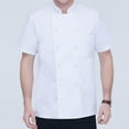 thumbnail image 4 of Universal Chef Clothes Cotton Uniform Lightweight men Breathable for Cooking men L, 4 of 9