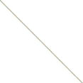 thumbnail image 1 of White & Yellow Rhodium over Brass 1.20mm 2 color plated Fancy Chain 20in, 1 of 3