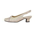 thumbnail image 3 of Floral Women's Lena Extra Wide Width Low Heel Slingback, 3 of 6
