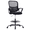 Black-Fixed Handrail, variant on Lirago Ergonomic Mesh Office Chair with Adjustable Foot Ring and Fixed Handrail, Swivel Rolling Desk Chair for Home Office, Gray