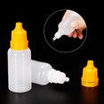 thumbnail image 4 of Uxcell PE 15ml Liquid Dropper Bottle Eye Dropper Container with Cap, Yellow 50 Pack, 4 of 5