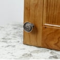 thumbnail image 4 of Century Hardware Iris Collection 1-3/16" Dia. Zinc Die Cast Knob - Light Oil Rubbed Bronze, 4 of 4