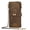 0050-Crazy Horse Leather Khaki, variant on Long Bifold Leather Wallet with Snap Tab Closure and Multiple Card Slots