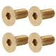 thumbnail image 2 of 50 Uds tornillo con cabeza hexagonal plana cobre cabeza avellanada sujetador Hardware suministros industriales M4M4x10 VoborMX herramienta, 2 of 8