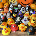 thumbnail image 3 of 24 PCS Halloween Rubber Ducks Party Favors Toys for Jeeps Ducking Trick or Treat Supplies Goodie Bag Fillers, Halloween Themed Bathtub Toys, 3 of 6