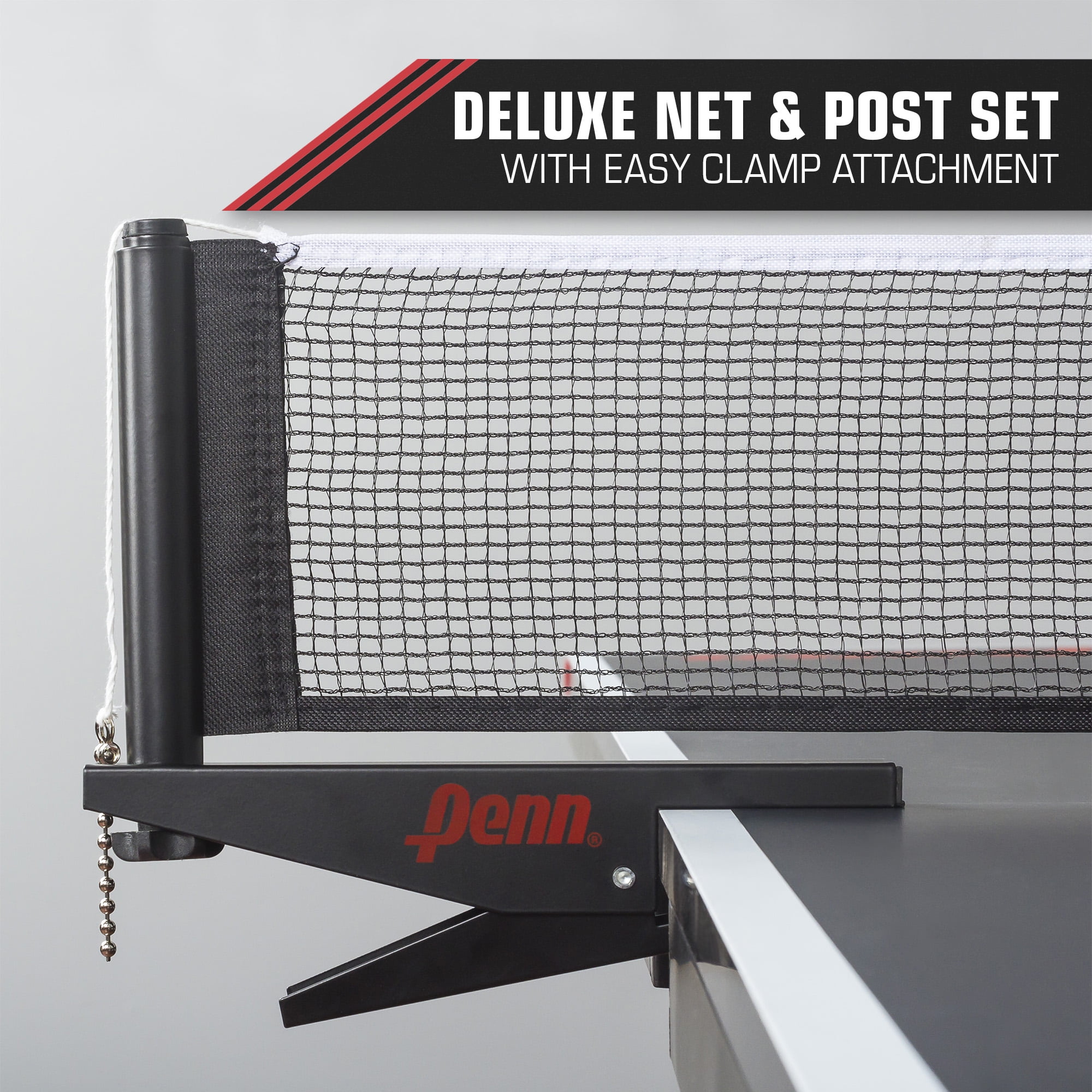Penn Everywhere Table Tennis Net & Post Set with 2 Ping Pong
