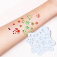 thumbnail image 4 of Stencils For Body Painting Face Art Stamps Temporary Tattoos Reusable Stencils Plastics, 4 of 6