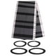 thumbnail image 1 of Kit de reparación de tumbonas de gravedad cero, impermeable, plegable, con respaldo para sillón relax, duradero Negro Gris + Cuerda, 1 of 8