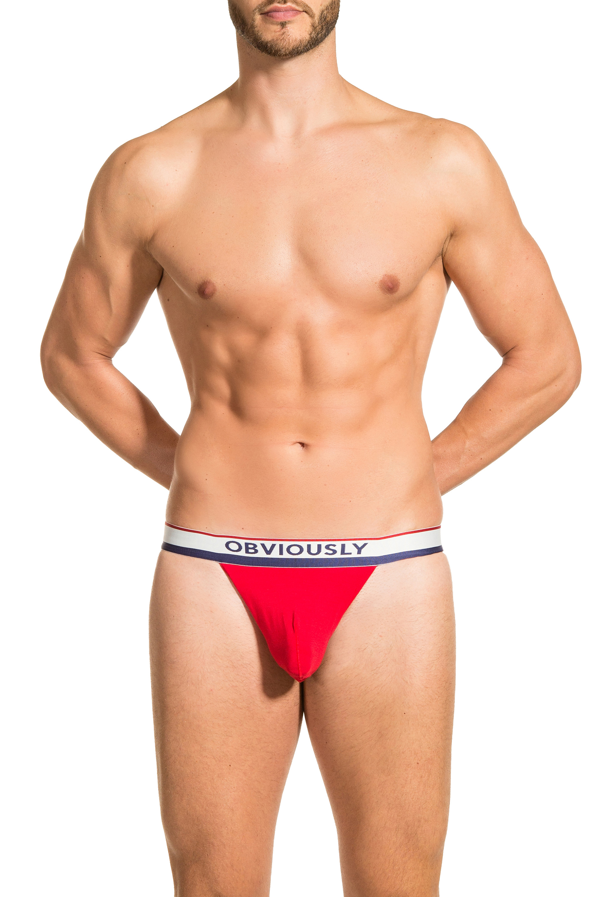 Obviously Mens PrimeMan AnatoMAX Jockstrap - Purple : : Clothing,  Shoes & Accessories