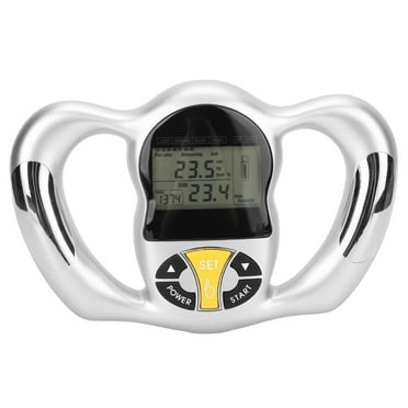 LHCER Handheld Body Fat Analyzer Calorie BMI Measurement LCD Screen Portable Digital Health Monitor,Digital Handheld BMI Monitor,Handheld Body Fat Tester