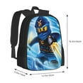 thumbnail image 3 of NinJago Backpack Shoulder Bag For Men Women With Adjustable Padded Straps Daypack School College Travel Computer Casual Bookbag Unisex Laptop Lightweight Large Capacity Satchel Knapsack, 3 of 9