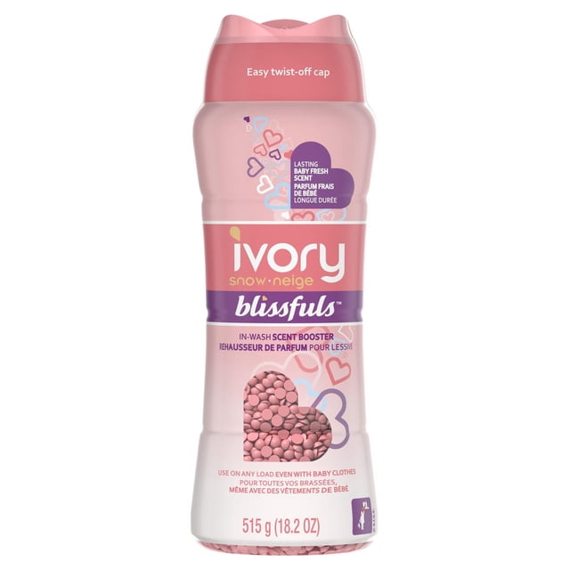 Ivory Snow Blissfuls In-Wash Scent Booster Beads, Baby Fresh