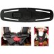 thumbnail image 5 of Hebilla para cinturón de seguridad de automóvil, correa de seguridad para automóvil, bloqueo de cinturón, arnés Tite, clip para el pecho, hebilla de seguridad para bebés y niños, negro (solo uno), 5 of 5
