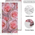 thumbnail image 2 of SKYSONIC 2 Pack 3D Valentine Rose Hand Towels, Flower Pink Kitchen Towel Ultra Soft and Absorbent,Decorative Fingertip Face Towel for Bathroom Hotel, 28.3"x 14.4", 2 of 6